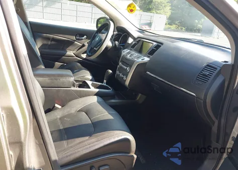 2012 Nissan Murano Sl z USA, uszkodzony, nr VIN JN8AZ1MW3CW222701